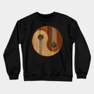 Yin Yang Guitar Crewneck Sweatshirt